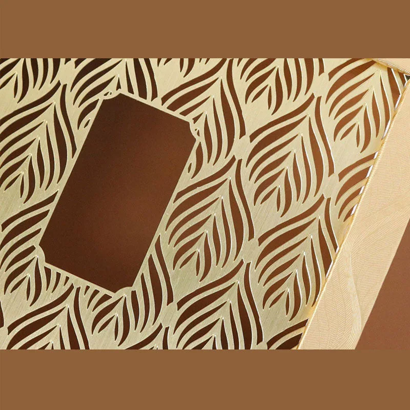 Mythstone Retro Jewelry Storage Feather Pattern Box Gift Box - Image 18