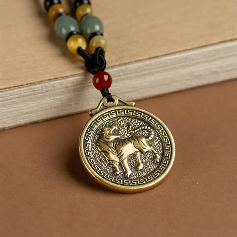 12 Chinese Zodiac Blessing Wealth Fortune Necklace Pendant - Image 14