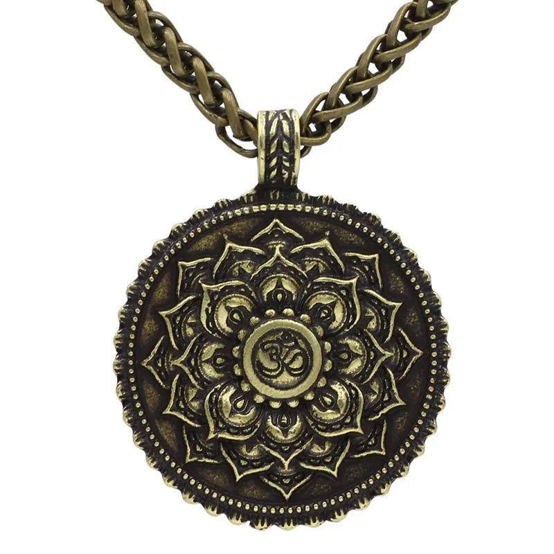 Six True Words Love Peace Flower Pattern Necklace - Image 15