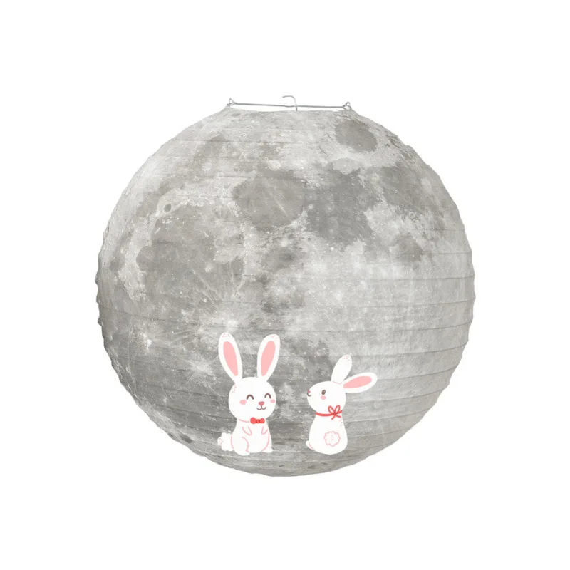 Mythstone DIY Rabbit Paper Lantern Lamp Mid-Autumn Festival Lantern Decoration - Image 3