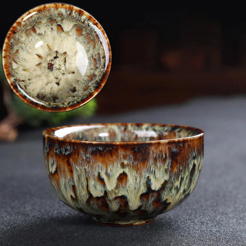 Mythstone Colorful Ceramic Teacup Home Office Tea Cups - Image 45