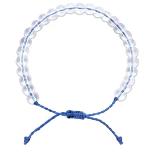 Mythstone Handmade Glass Beads Braided String Adjustable Bracelet