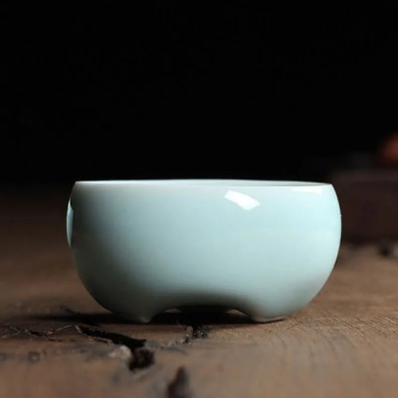 Mythstone Colorful Koi Fish Ceramic Teacup Kung Fu Tea Cup Bowl - Image 32