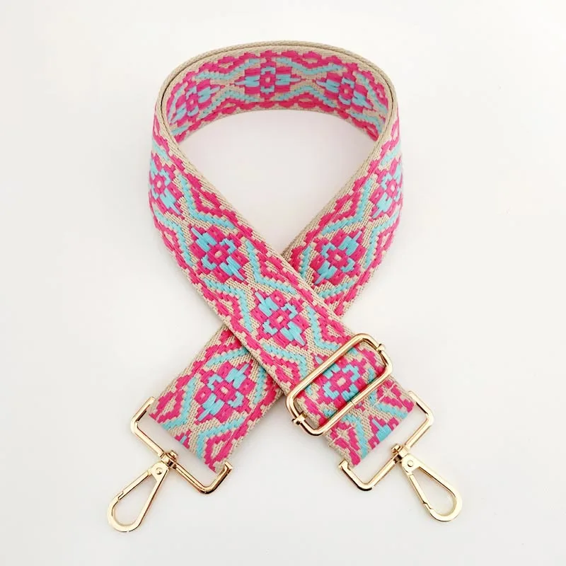 Mythstone Multicolor Embroidered Shoulder Bag Straps - Image 22