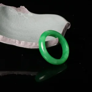 Mythstones Jade Abundance Luck Ring
