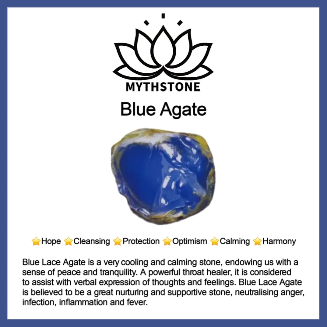 MythStone Natural Agate Silver-Plated Copper Chain Buddha Hope Bracelet - Image 6