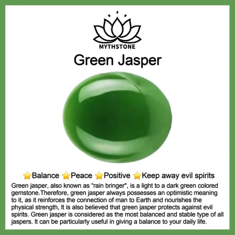 Mythstone - Tibetan Green Jasper Protection Mala Bracelet - Image 9