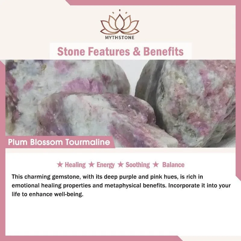 Mythstone Plum Blossom Tourmaline Balance Bracelet - Image 5