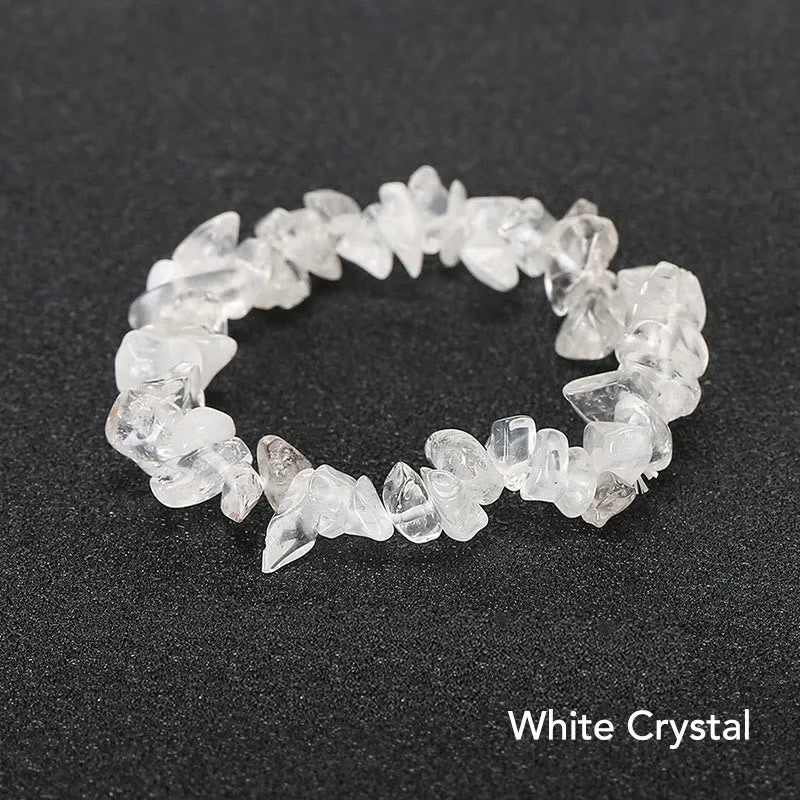 Natural Irregular Shape Crystal Stone Warmth Soothing Bracelet - Image 6