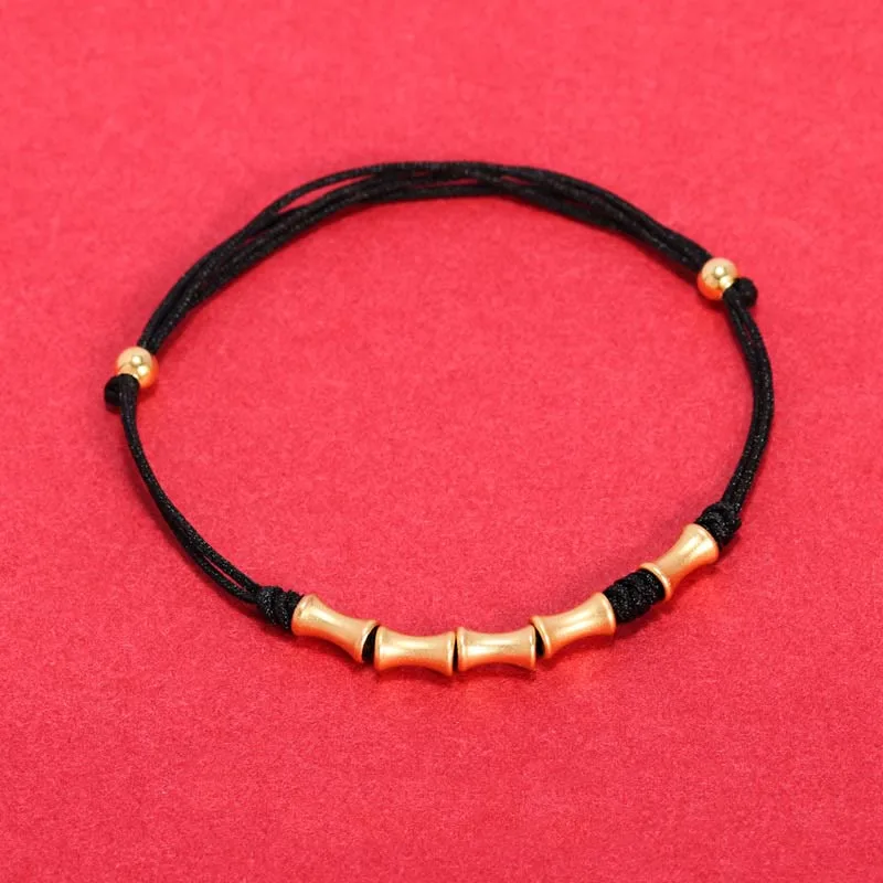 Mythstone 925 Sterling Silver Bamboo Design Protection Luck Braided Bracelet - Image 10