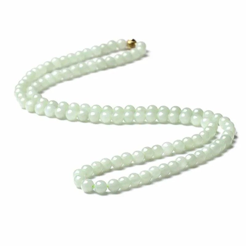 108 Beads Jade Luck Bracelet Mala - Image 12