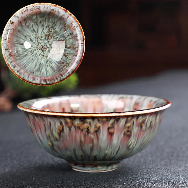 Mythstone Colorful Ceramic Teacup Home Office Tea Cups - Image 65