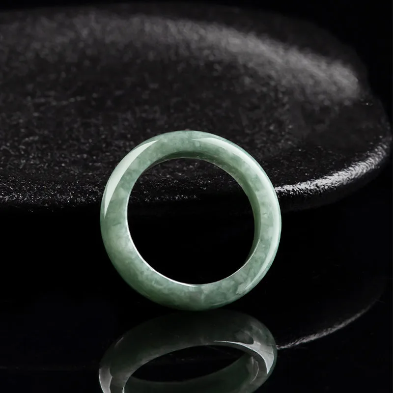 Mythstone Natural Jade Abundance Healing Ring - Image 5