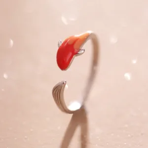 Mythstone - Koi Fish Copper Balance Luck Adjustable Ring