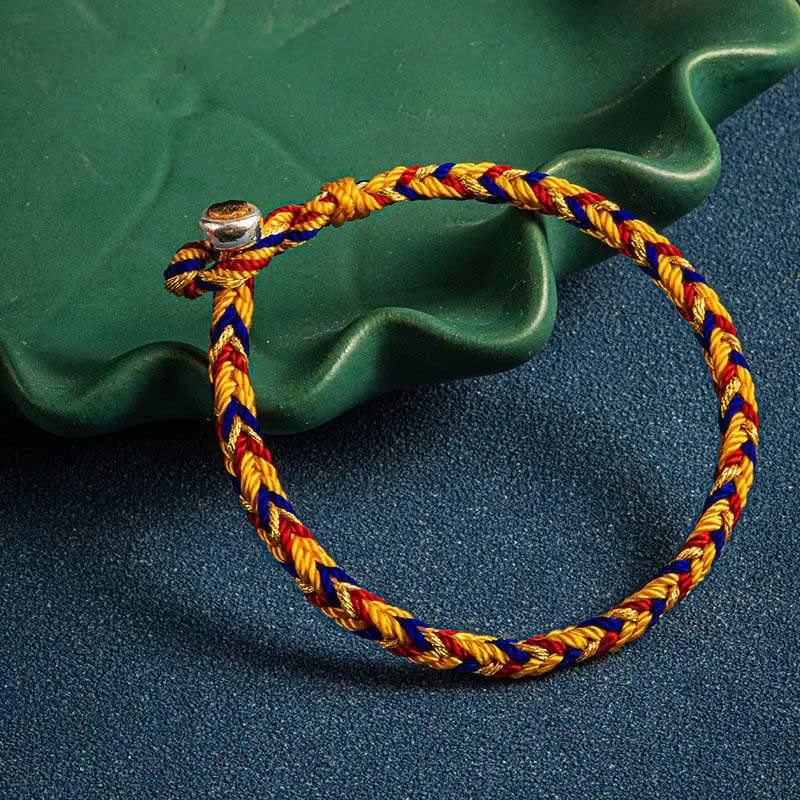 Mythstones "May you be safe and sound all year round" Lucky Multicolored Bracelet - Image 8