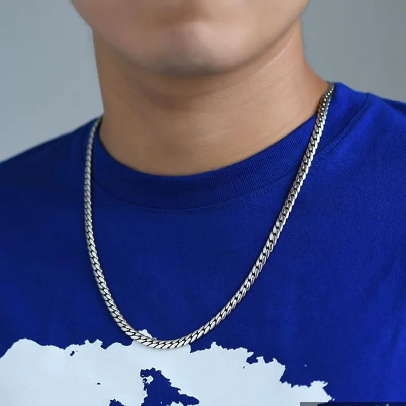 Mythstone Double Dorje Vajra Strength Punk Copper Chain Bracelet Necklace - Image 24