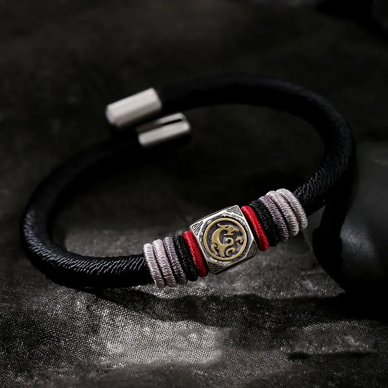 Mythstone 925 Sterling Silver Perfect Knot King Kong Knot Faith Strength Bracelet - Image 5