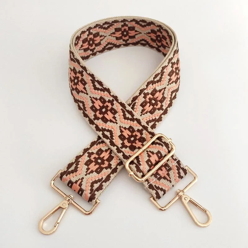 Mythstone Multicolor Embroidered Shoulder Bag Straps - Image 14