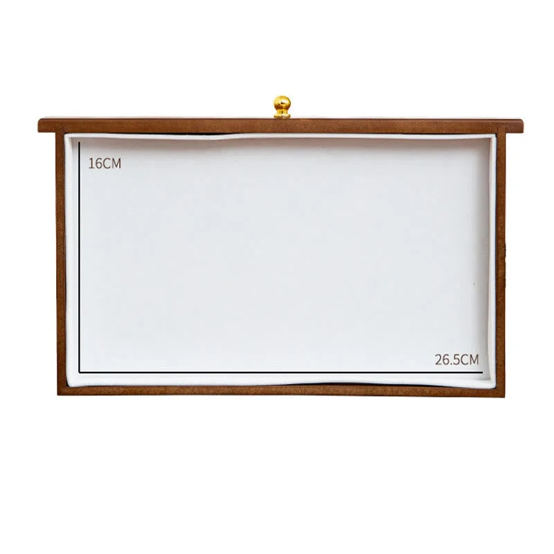 Mythstone Retro Wooden Jewelry Box Three-Layer Jewelry Storage Box - Image 18