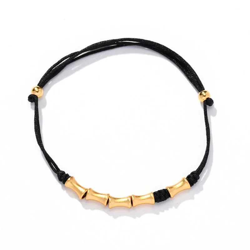 Mythstone 925 Sterling Silver Bamboo Design Protection Luck Braided Bracelet - Image 11