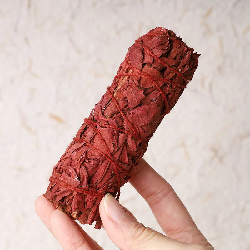 Mythstone Dragon's Blood Sage Smudge Stick for Home Negative Energy Cleansing Incense Healing Meditation Rituals - Image 2
