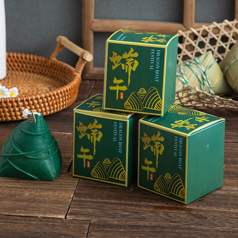Mythstone Dragon Boat Festival Zongzi Pattern Scented Candle Gift For Family Friends - Image 22