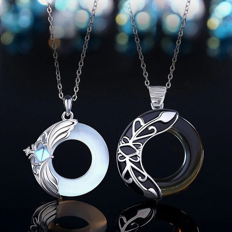 Mythstone Love Wings Copper Luck Healing Necklace Pendant - Image 4