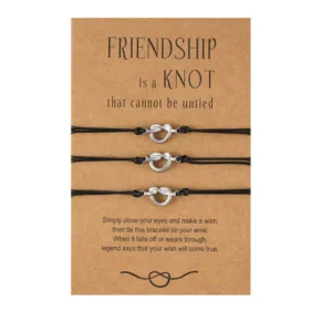 Mythstone Friendship Best Friend Gift String Bracelet