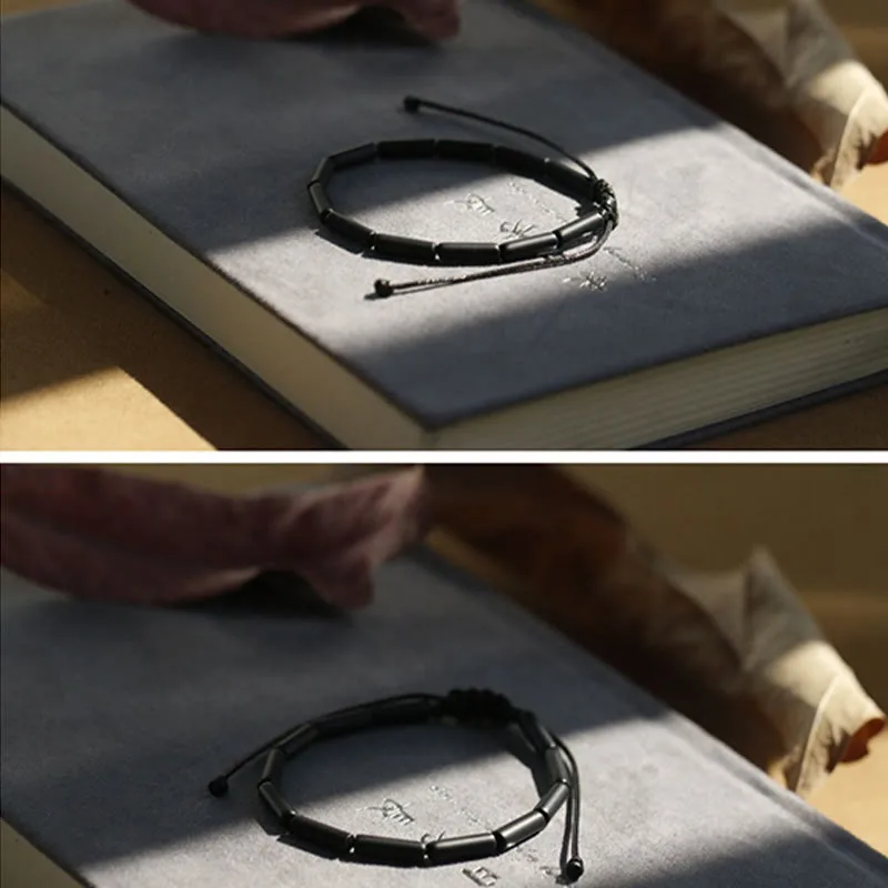 Mythstone Black Onyx Bead Support Protection Bracelet - Image 8