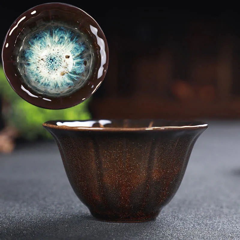 Mythstone Colorful Ceramic Teacup Home Office Tea Cups - Image 48