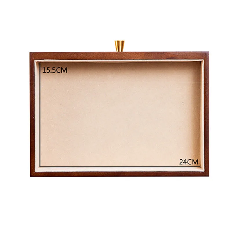 Mythstone Retro Solid Wood Jewelry Box Jewelry Storage Box With Drawer - Image 19