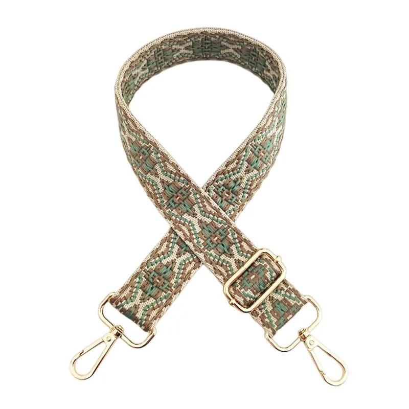 Mythstone Multicolor Embroidered Shoulder Bag Straps - Image 15