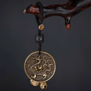 Mythstone Four Symbols Azure Dragon White Tiger Vermilion Bird Black Tortoise Key Chain