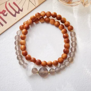 Mythstone Natural Thuja Sutchuenensis Optimistic Bracelet