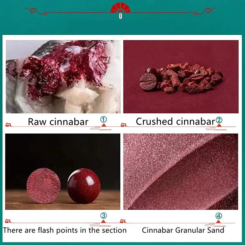 Mythstone Cinnabar Auspicious Fu Character Jade Calm Bracelet - Image 8