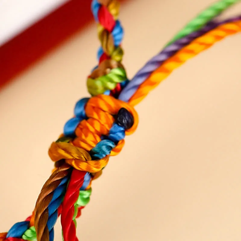 Mythstones "May all your wishes come true" Lucky Multicolored Bracelet - Image 7