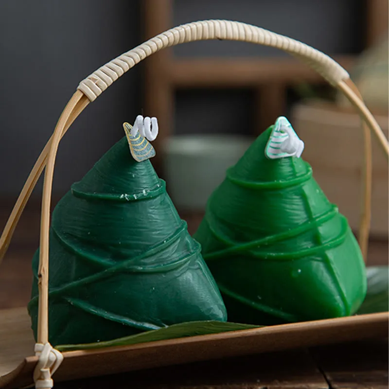 Mythstone Dragon Boat Festival Zongzi Pattern Scented Candle Gift For Family Friends - Image 15