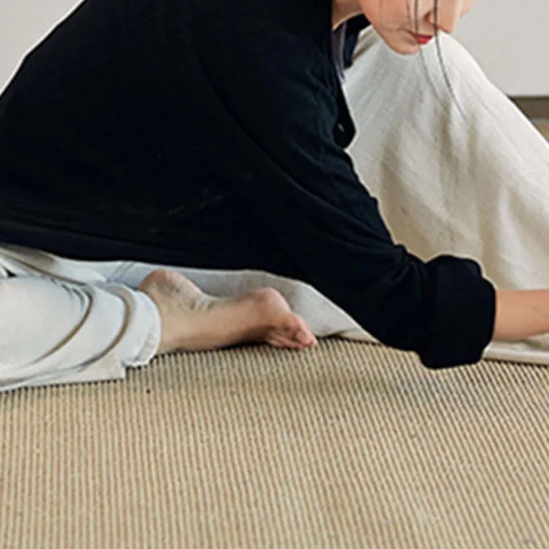 Mythstone Plain Long Sleeve Coat Jacket Top Wide Leg Pants Zen Tai Chi Yoga Meditation Clothing - Image 17