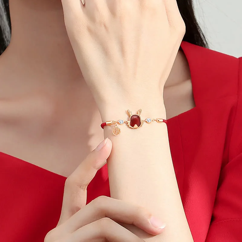 Mythstone 925 Sterling Silver Year of the Dragon Natural Red Agate Dragon Attract Fortune Fu Character Strength Bracelet Necklace Pendant Earrings - Image 23