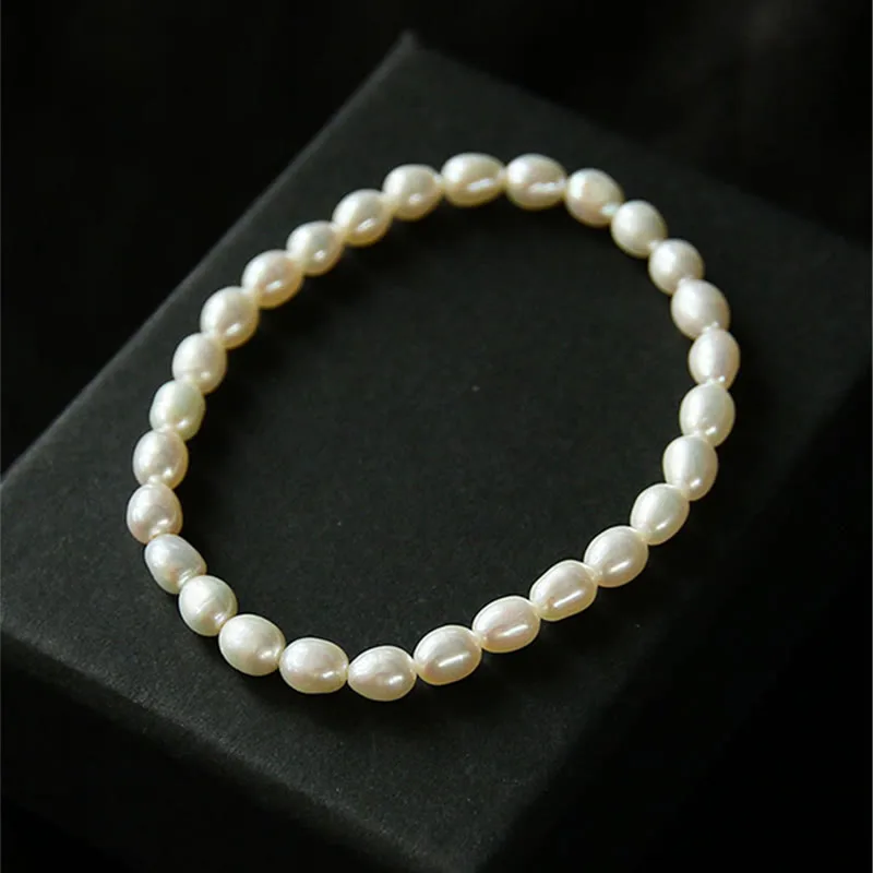 Mythstone Natural Pearl Healing Beaded Bracelet - Image 2