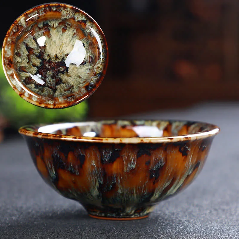 Mythstone Colorful Ceramic Teacup Home Office Tea Cups - Image 14