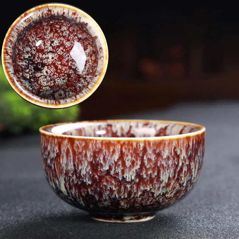 Mythstone Colorful Ceramic Teacup Home Office Tea Cups - Image 46