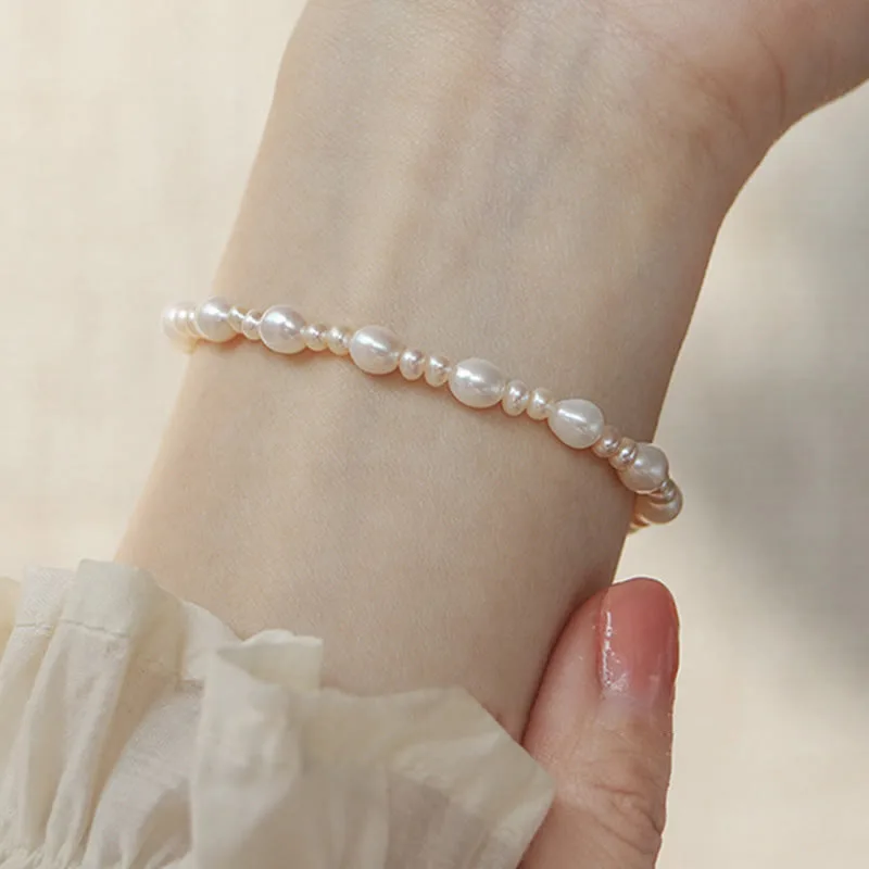 Mythstone Natural Flower Pearl Sincerity Bead Bracelet - Image 5