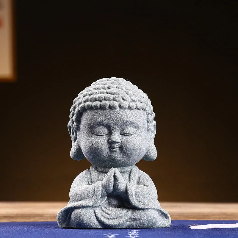 Mythstone Meditation Praying Buddha Compassion Serenity Home Decoration - Image 2