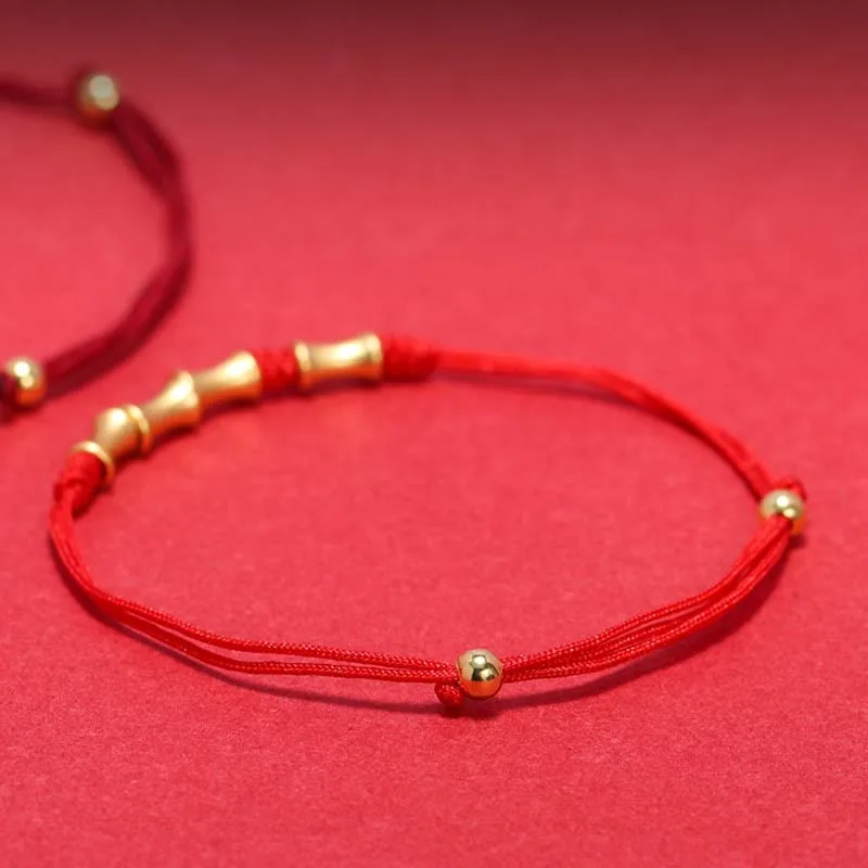 Mythstone 925 Sterling Silver Bamboo Design Protection Luck Braided Bracelet - Image 4