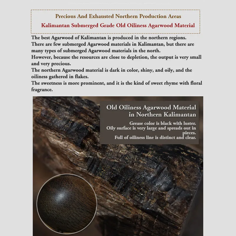 Mythstone Rare Northern Kalimantan Agarwood Ward Off Evil Spirits Bracelet - Image 9