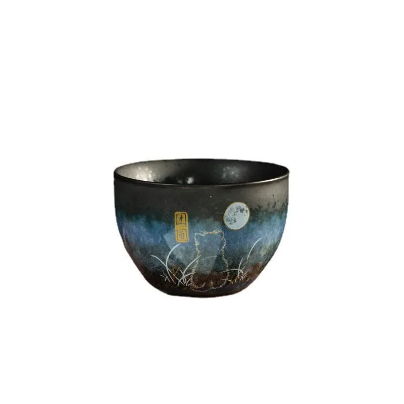 Mythstone Ceramic Teacup Lovely Cat Black Tea Cups 140ml - Image 17