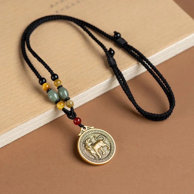 12 Chinese Zodiac Blessing Wealth Fortune Necklace Pendant - Image 6