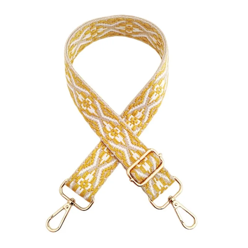 Mythstone Multicolor Embroidered Shoulder Bag Straps - Image 11